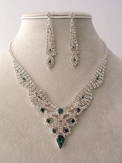 "Prom Queen" Magnificent Necklace/Earring Set Reg $69.99