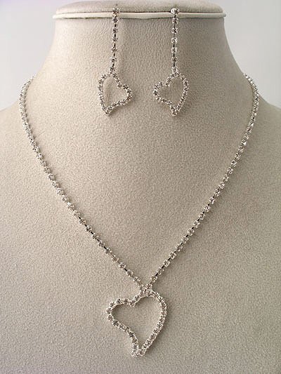 Pure Simple Love Necklace/Earring Set Reg $39.99