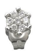 Diamond Star Earrings Reg $276