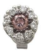 Champagne Diamond Earrings Reg $481
