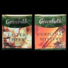 GREENFIELD TEA CHRISTMAS MYSTERY AND EASTER CHEER HERBAL TEA