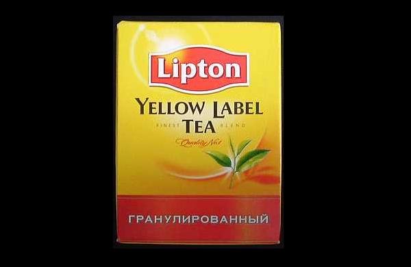 LIPTON YELLOW LABEL TEA FROM RUSSIA AND UKRAINE
