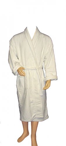 Stripes Terry Velour Bathrobe