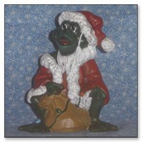 Santa Frog