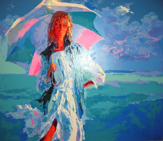 <strong>SERENA</strong> by Nicola Simbari <br>(Serigraph - Acrylic on Paper)