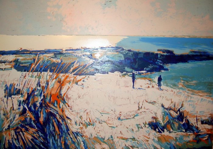 <strong>ANSEDONIA</strong> by Nicola Simbari <br>(Serigraph - Acrylic on Paper)