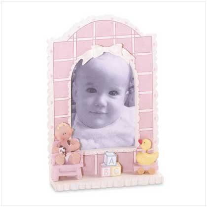 #36291 Baby Girl Quilt Photo Frame