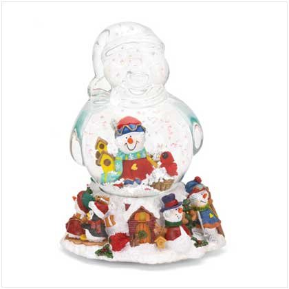#37377 Musical Snowman Snowglobe