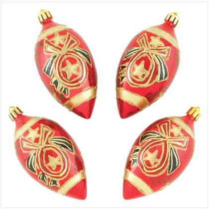#37270 Red Egg Ornaments