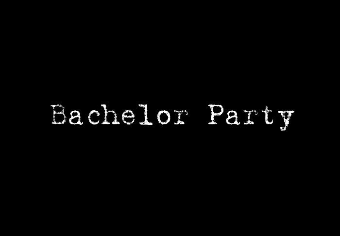 Bachelor Party - Style 1
