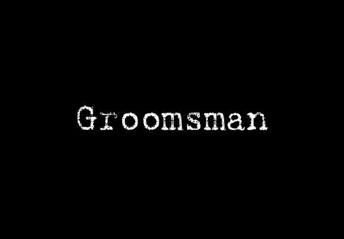 Groomsman - Style 1