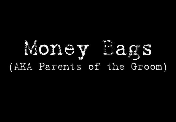 Money Bags (Parents of the Groom) - Style 1