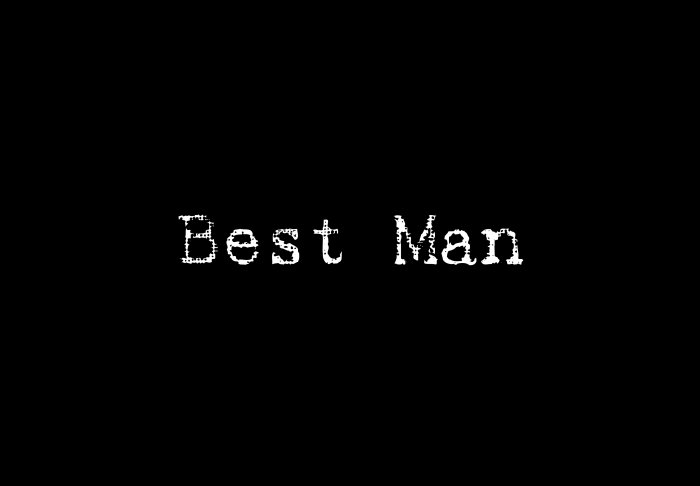 Best Man - Style 1