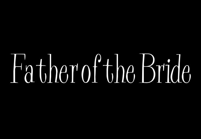 Father of the Bride - Style 2