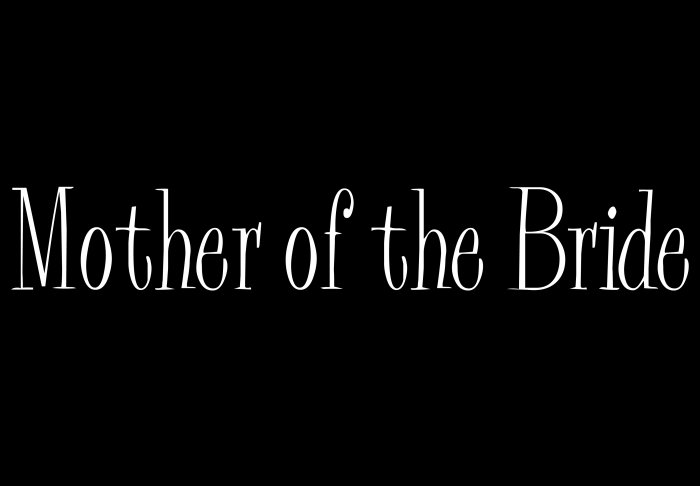 Mother of the Bride - Style 2