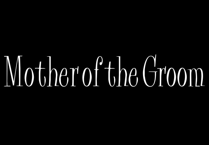 Mother of the Groom - Style 2