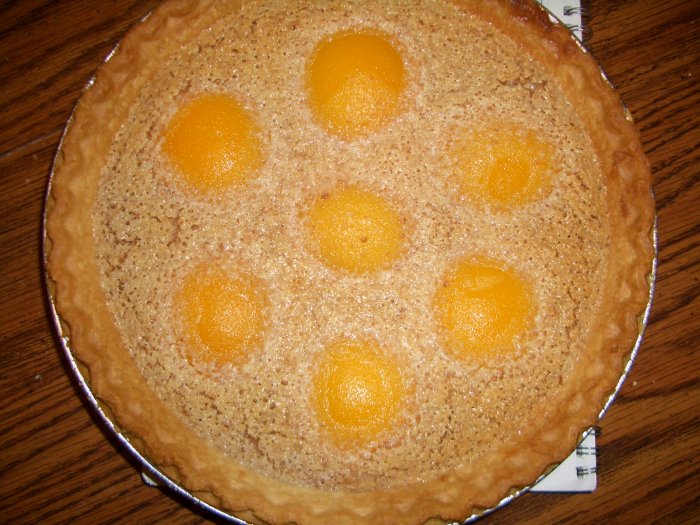 Peaches and Cream Pie