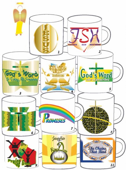 Christian Mug Transfers Gifts