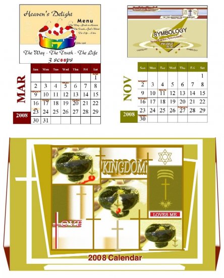 2008 Christian Calendar