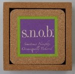 "Fine Whines" Sometimes Naughty, Occasionally Behaved! Coasters