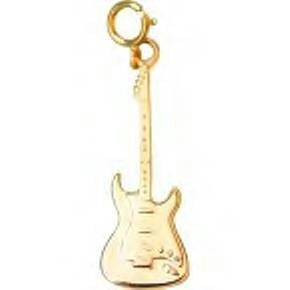 Jeffrey David 14k Gold Electric Guitar Pendant
