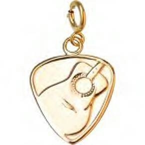 Jeffrey David 14k Gold Guitar Pick Pendant