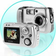 Digital Camera 3M Pixel 16MB Memory SD/MMC Slot