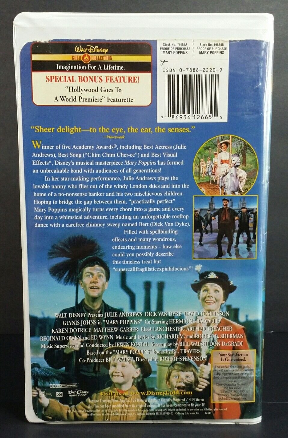 Walt Disney Classic Mary Poppins Vhs