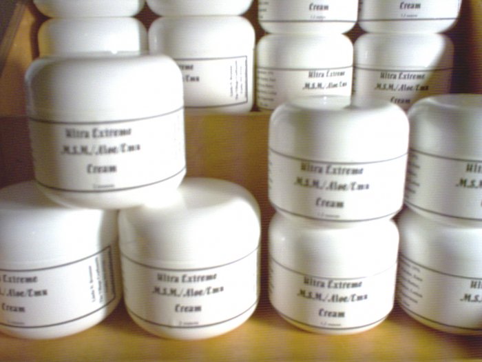 Handmade MSM Aloe Emu Oil Deep Massage Cream (Small) by The Village Craftsmith