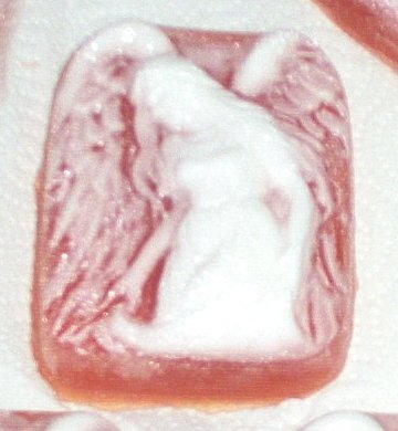 Handmade Strawberry Jam Glycerin Soap Angel 4 ou Bath Bar MP by The Village Craftsmith