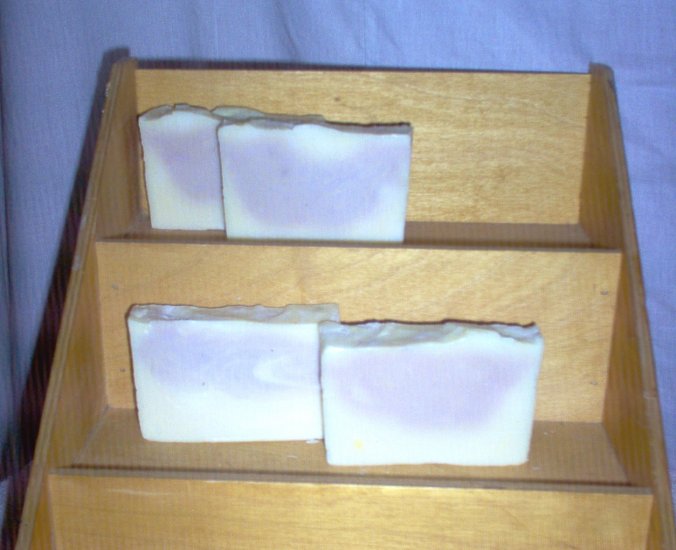 Handmade Cucumber Melon Fruit Slices CP Pioneer Lye Soap Bath Bar by The Village Craftsmith