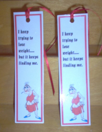 Handmade Bookmark Weight Joke by The Village Craftsmith