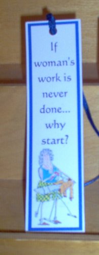 Handmade Bookmark Womans Work by The Village Craftsmith