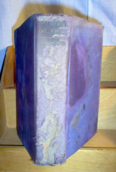 Antique Book 1932 Flowering Wilderness by John Galsworthy