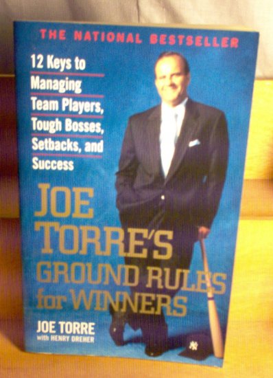Joe Torre's Ground Rules for Winners Large Paperback Book