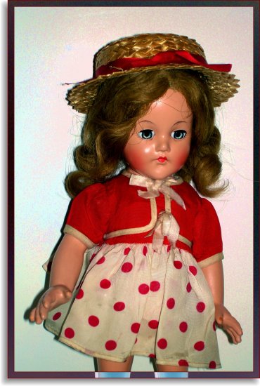 Collectible Effanbee Anne Shirley Vintage Doll