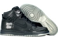 Dunk High "Reflective Black Crocodile"