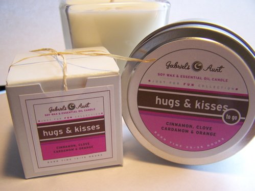 Most Popular Scent, Hugs & Kisses Votive