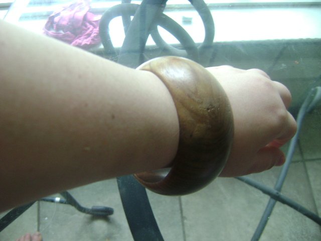 wooden bangle