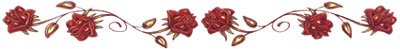 Six Rose Band Temporary Tattoo
