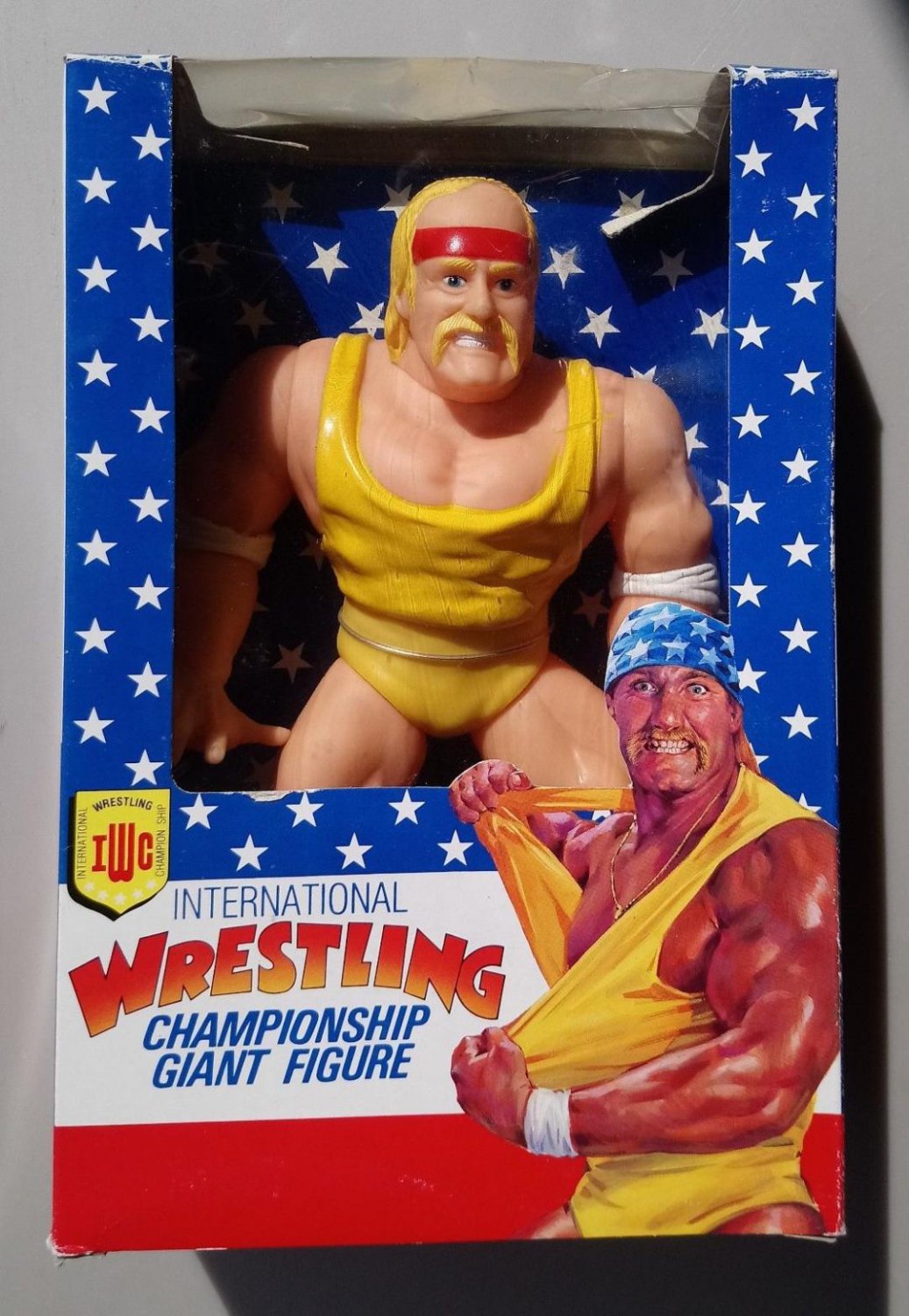 Wwf Ljn Hasbro Wrestling Superstars 10 Hulk Hogan Wrestling Figure