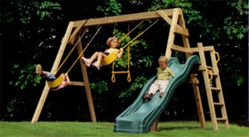A FRAME SWING SET- SHIPPING INCLUDED