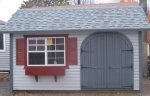 10FT X 12FT VINLY GARDEN SHED