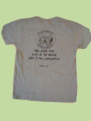 Men's Logo Cotton T-Shirt (Chocolate Brown, Medium)