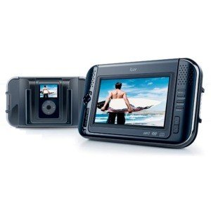 jWIN i1055BLK 7 Inch Tablet-Style DVD Player w/ Ipod Capabilities