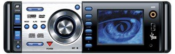 Pyle PLD58MUT AM/FM-MPX DVD/VCD/CD/MP3 Disc Player w/3.6" LCD Screen & TV Tuner