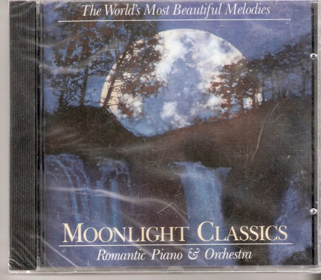 New Music CD Classical "Moonlight Classics Romantic Piano & Orchestra" $3.50 shipping included