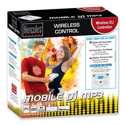 Thrustmaster/Hercules Wireless Mobile DJ MP3 Mixing Mini Controller