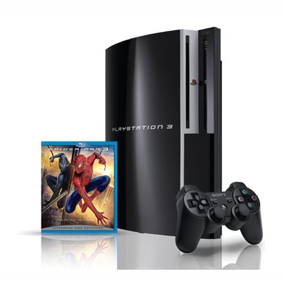 New Sony Playstation PS3 40GB Spider-Man 3 Bundle Includes Assassin's Creed PS3
