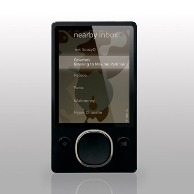 New Black Microsoft Zune 80GB Digital Player 2nd Gen